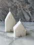 Aberto Design Glamour Candle 30ST Set de Velas de Soja Blanco